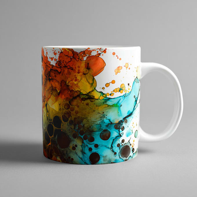do custom mug design for printful