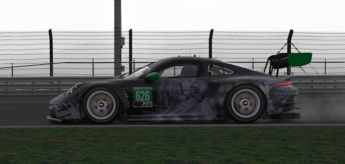 make, edit or recreate a car livery for iracing