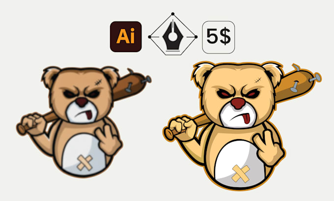 vector trace, redraw, and vectorize your logo, image, or ai artwork