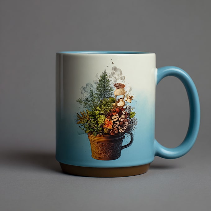 do custom coffee mug design