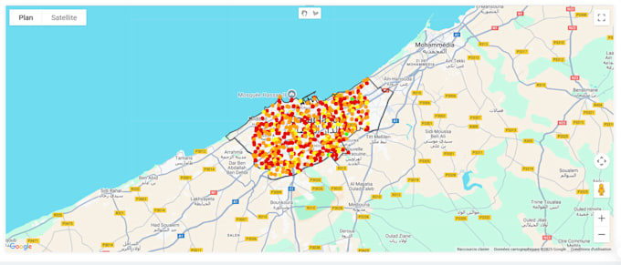 build a custom web gis for data visualization