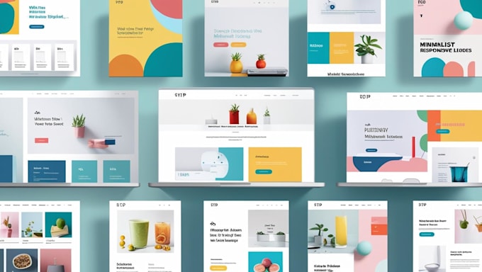 design a responsive landing page using HTML and CSS
