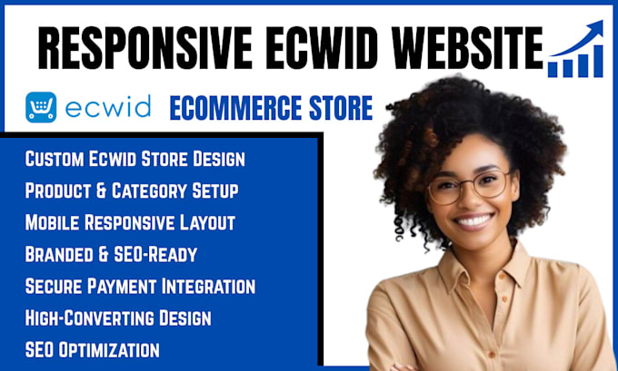 design redesign ecwid ecommerce dropshipping website ecwid product listing