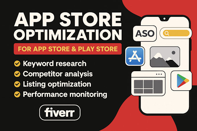 do app store optimization aso, for play store and app store