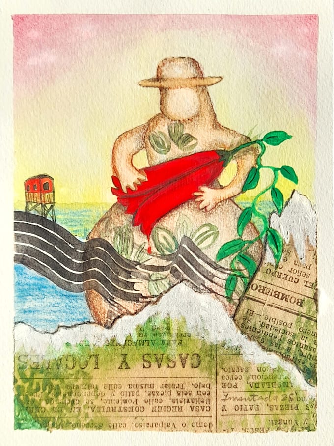 paint any illustration for you with watercolor, acrylic or pencil