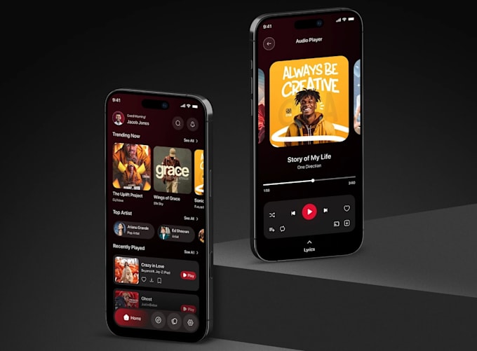 develop music streaming app music streaming website music app streaming website