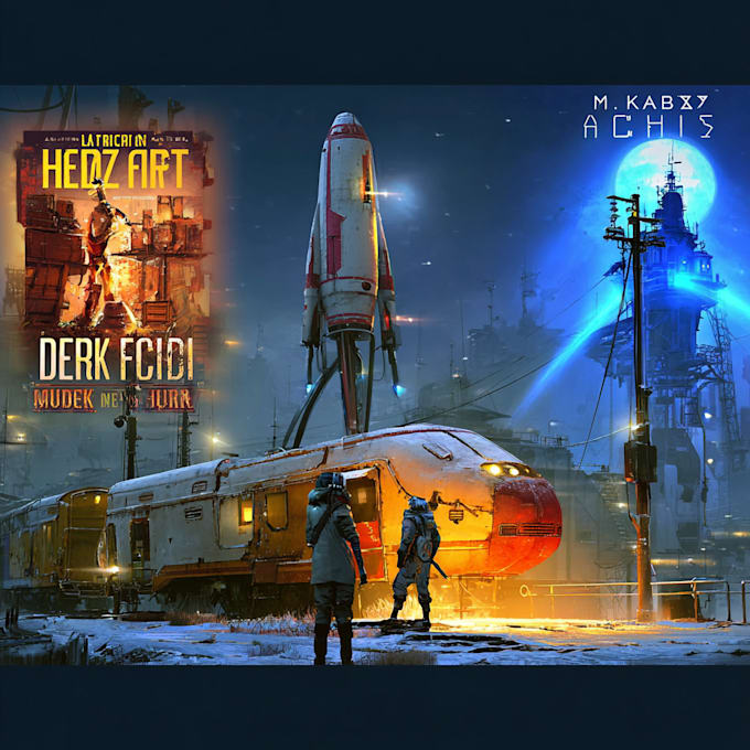 create any board game, cover, promo game illustrations