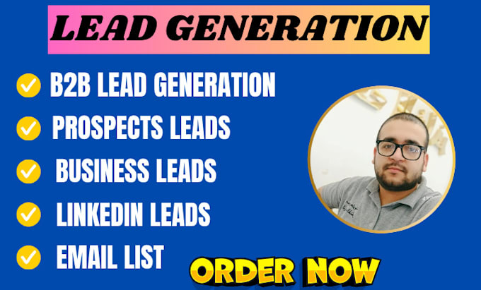 do b2b lead generation, lead scraping and prospect email list building service