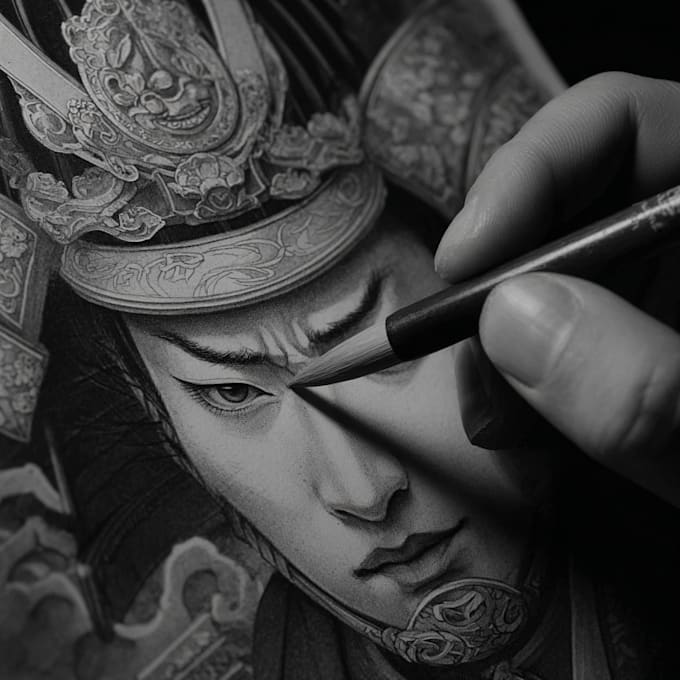make a unique anime tattoo design for you