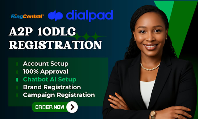 do a2p 10dlc registration, tcr compliant, simple website edit