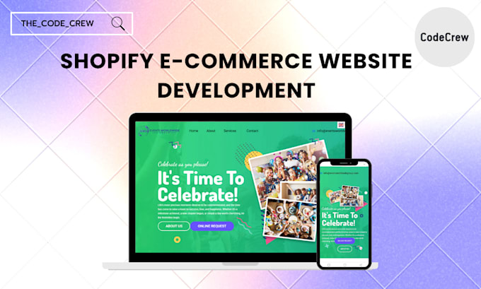 do shopify ecommerce website development and design