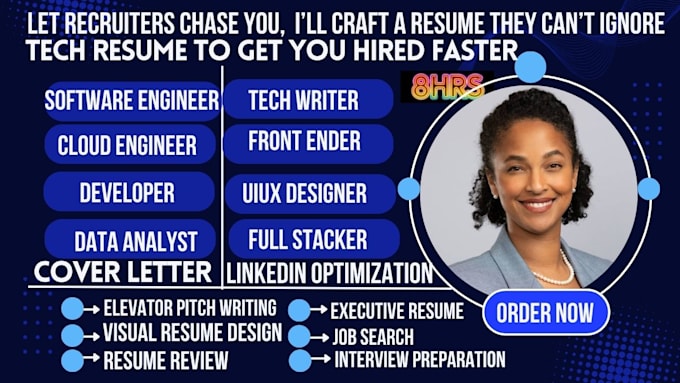 write tech resume for developer, frontender, backender, fullstacker, analyst cv