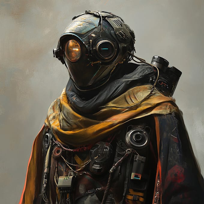 draw fantasy sci fi and fantasy sci fi character