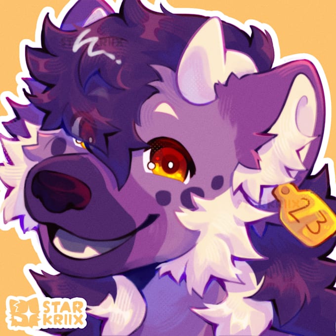 draw a headshot, profile picture for you
