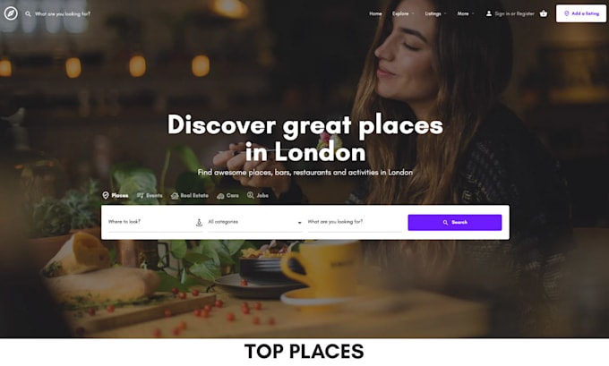 build your mylisting wordpress directory website