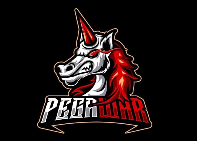 design a proffesional unicorn logo in short time