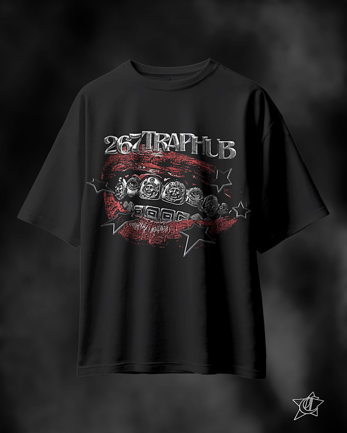 create a custom and modern tshirt design fit to your liking