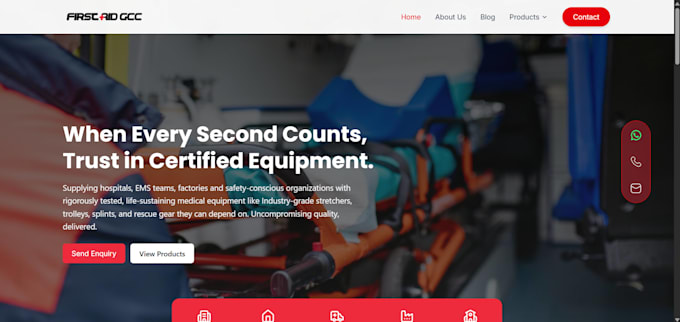 build react,nextjs landing pages,CRM dashboards