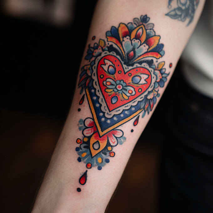 draw unique custom geometric tattoo design