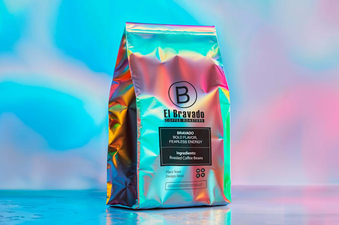 create custom tea and coffee label designs