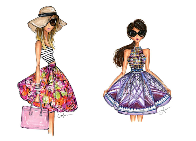 Do fashion illustration by Ben_design32 | Fiverr