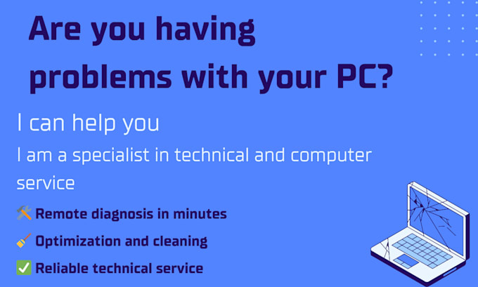perform remote diagnosis of your slow or faulty PC