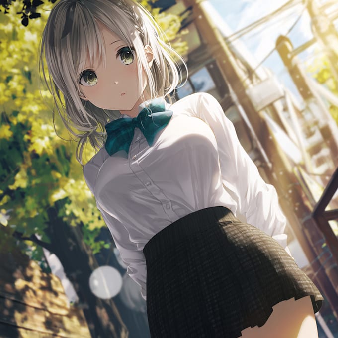 draw anime character illustration