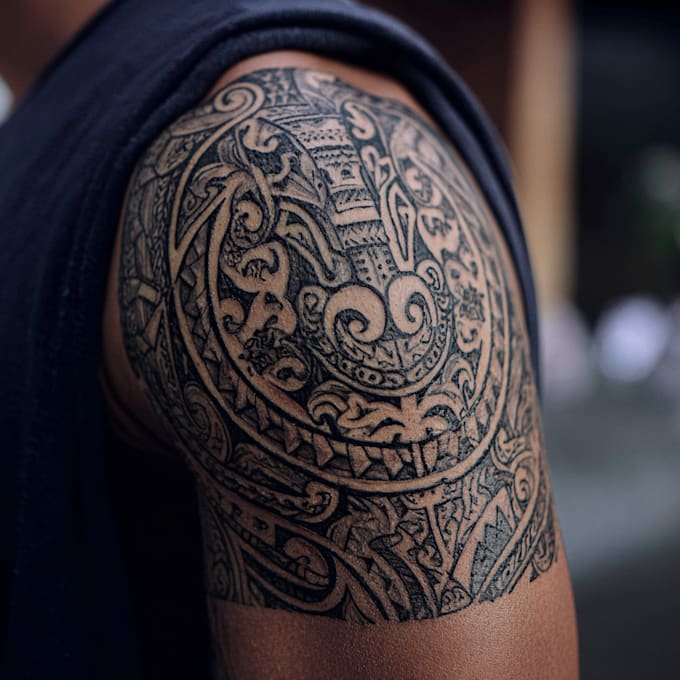 create a custom tattoo design on your body