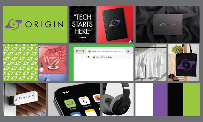 brand style guide and brand identity design