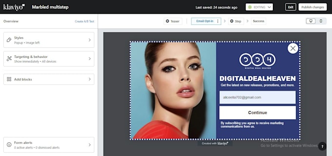 setup ecommerce email marketing flows in klaviyo, shopify klaviyo flows expert