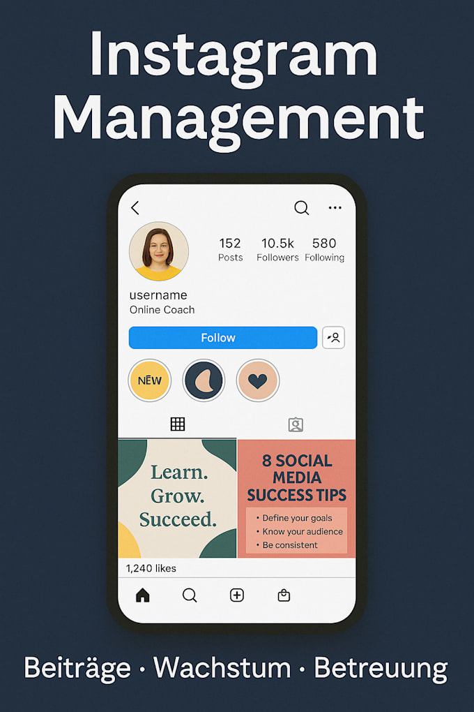 create 5 engaging instagram posts with ai generated content and canva design