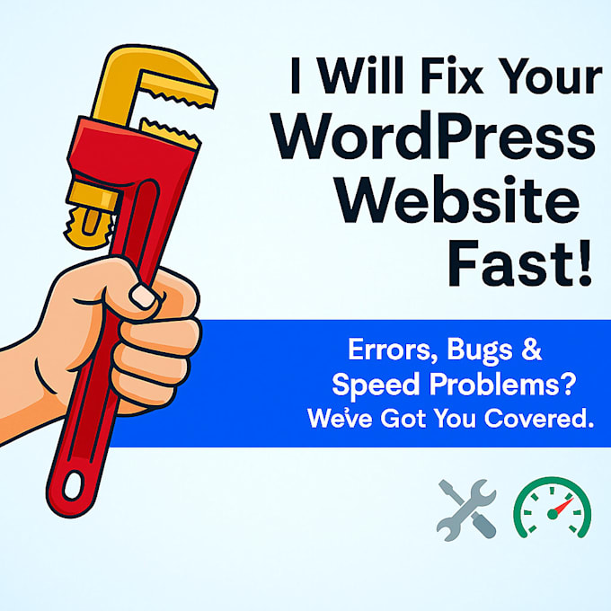 fix any wordpress issue or error fast