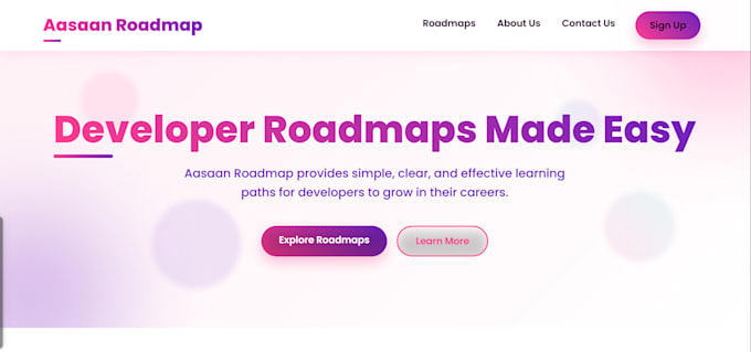 develop a fully functional website
