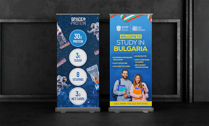 design print ready roll up banners