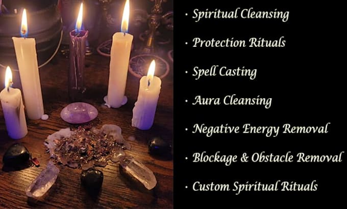 do a ritual to remove evil attachment, curses, and witchcraft