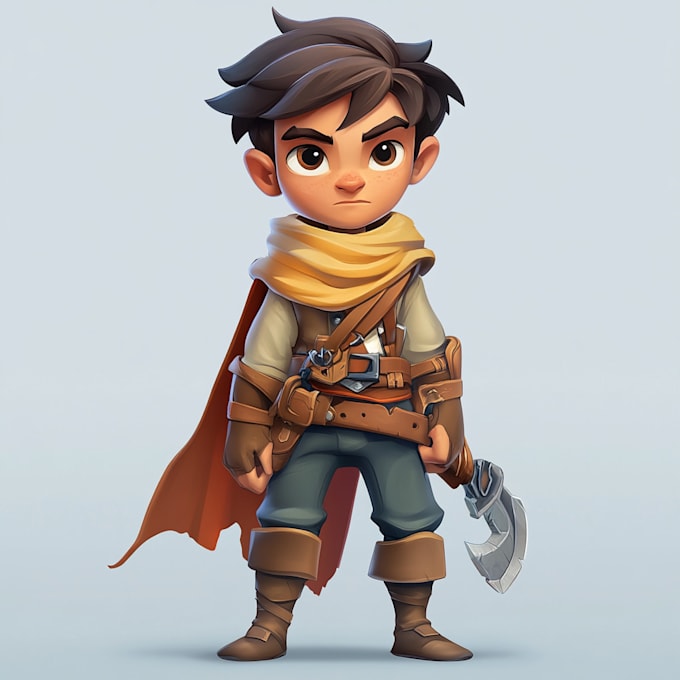 make a simple 2d game characters