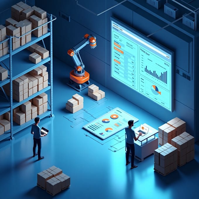 automate warehouse and inventory management using excel