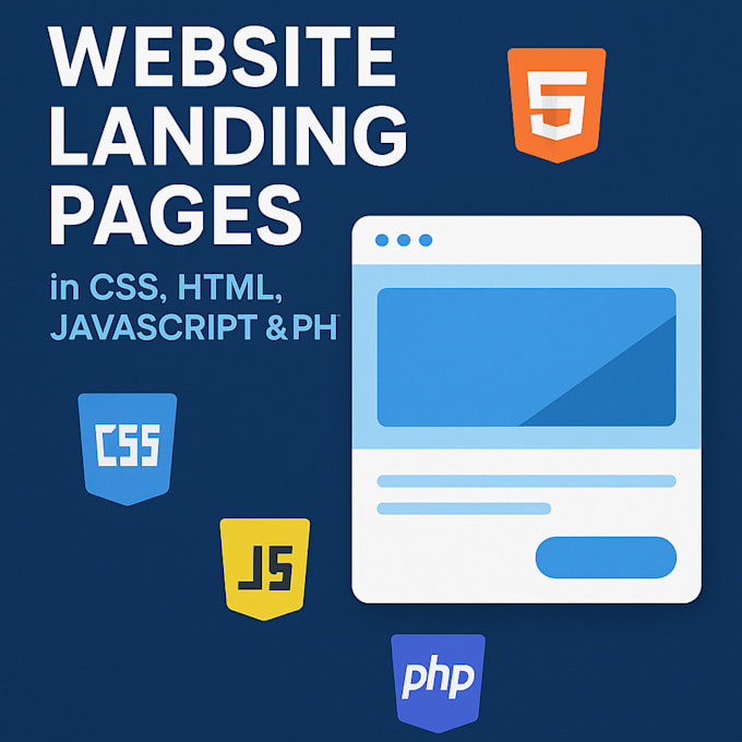 develop mobile friendly landing pages with animations