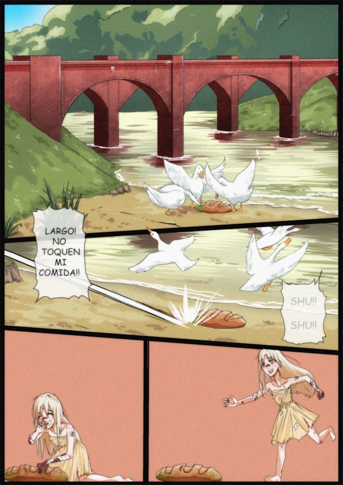 create your page manga
