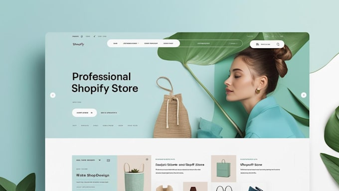 create professional shopify store