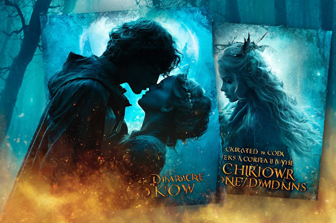design fantasy, romance and sci fi book covers