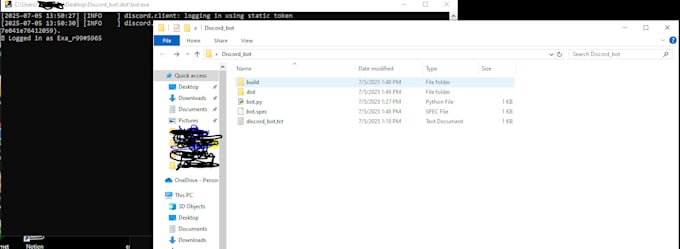 Create python discord bot with automation or ai features by Aliyaann ...