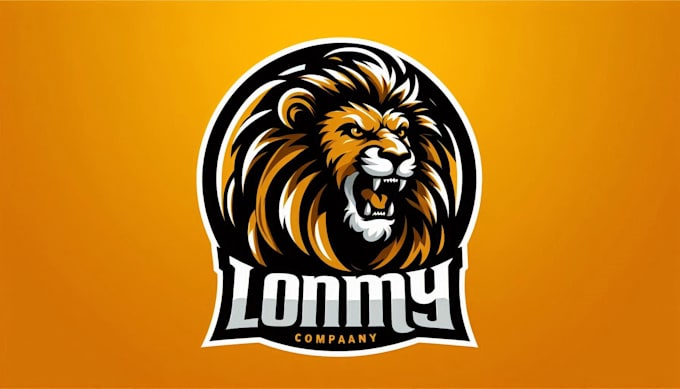design meaningful roaring lion mascot logo in 24 hours
