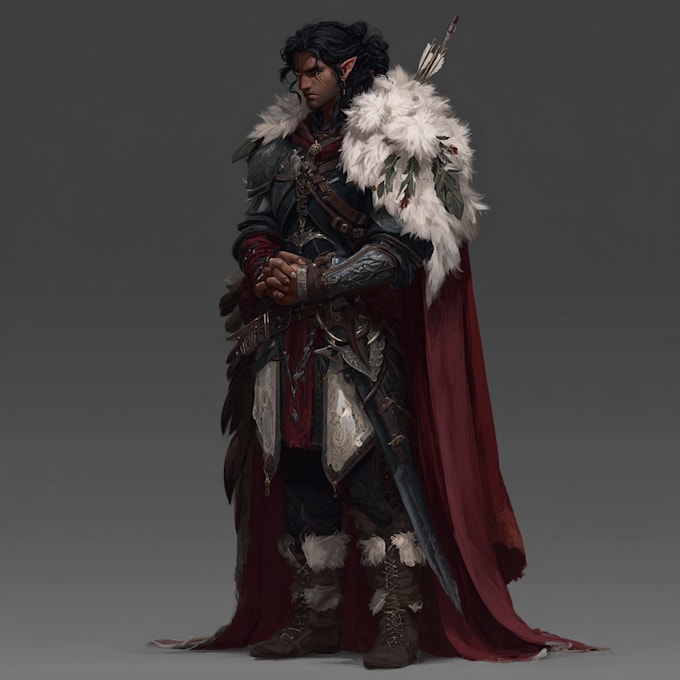 dnd character art and dnd character art