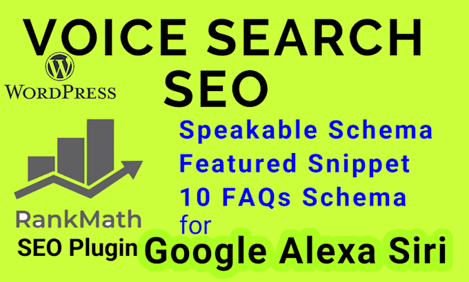 do voice search SEO optimization for post, page, or product