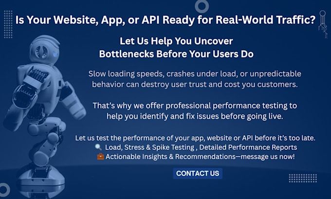 do performance and load testing with detailed analysis reports