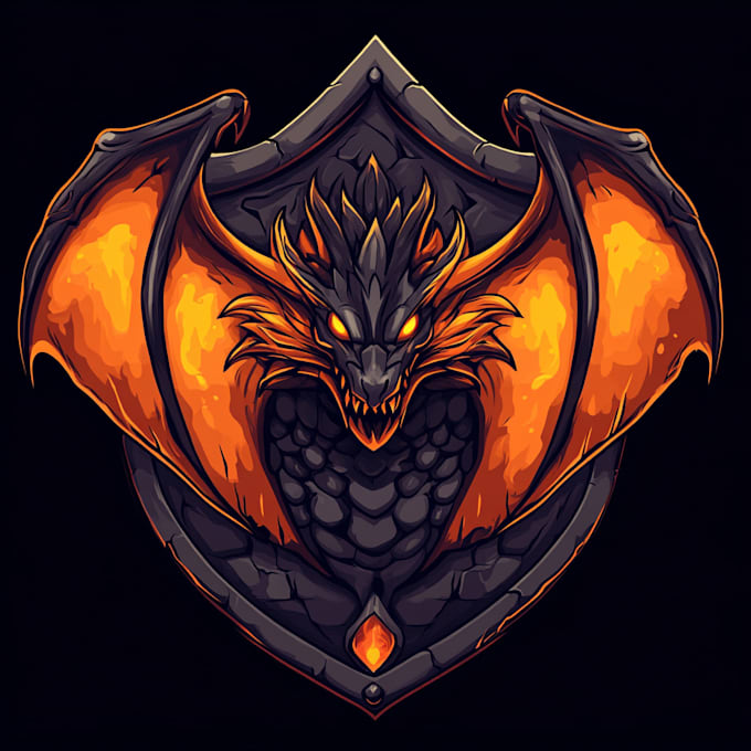 create a custom dnd, fantasy, sci fi, rpg game logo
