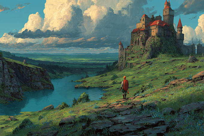 paint concept art, fantasy landscapes, background scenes