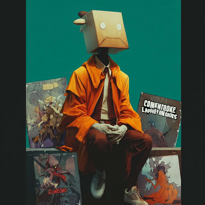 do comic cover arts for your stories