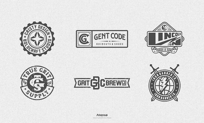 design vintage retro badge or patch logo for your brand